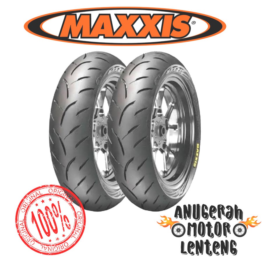 Ban Tubeless Depan &amp; Belakang Aerox 155 Maxxis Victra 110/80 - 140/70 14