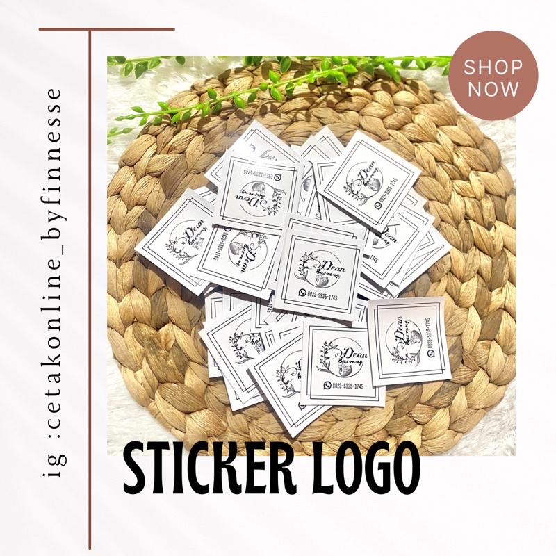 

STICKER LOGO | STICKER MURAH | CETAK STICKER LOGO | STICKER WATERPROOF | STICKER USAHA