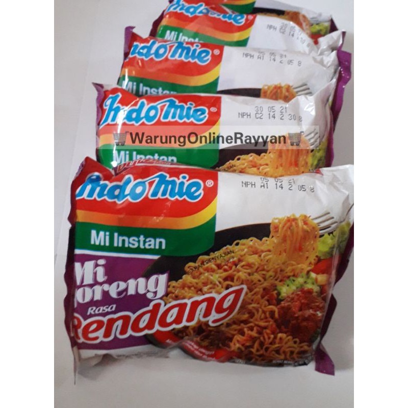 Mie Indomie Rendang