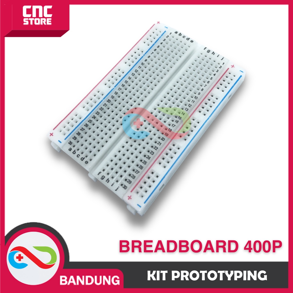 KIT PROTOTYPING MB-102 JUMPER KABEL BREADBOARD 400P PAKET PAPAN PERCOBAAN