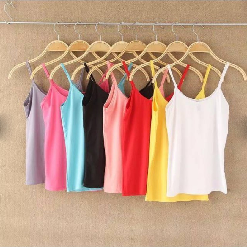 TANKTOP POLOS TALI | TANGTOP WANITA | SINGLET POLOS