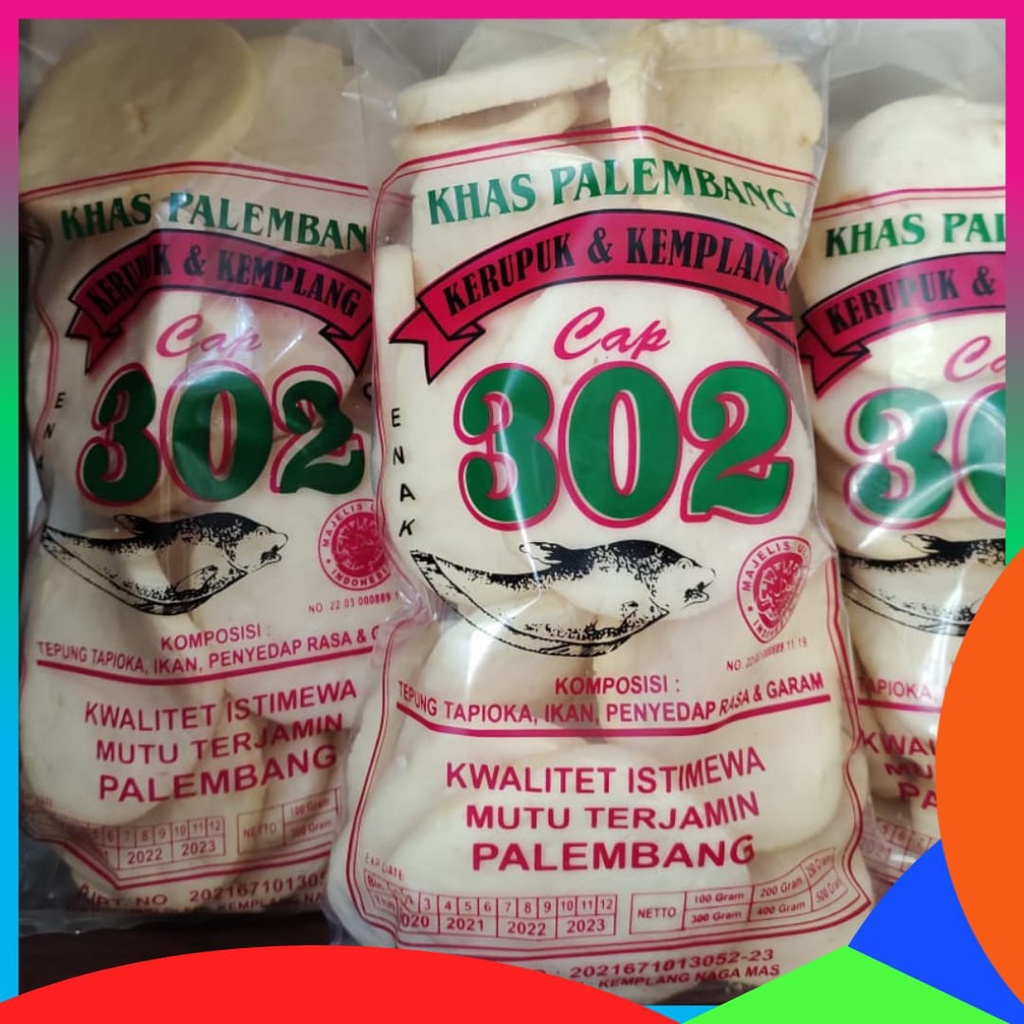 

KEMPLANG PALEMBANG 302 BULATAN BESAR/ PESER 250 GRAM IKAN KAKAP SUPER BY CAP NAGA MAS