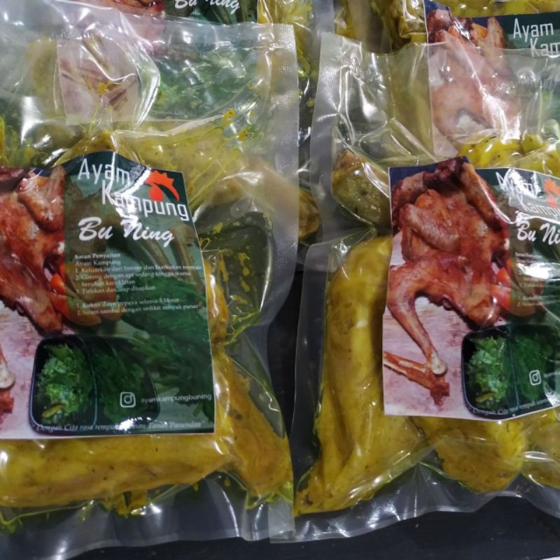 Jual Ayam Kampung Bumbu Kuning Shopee Indonesia