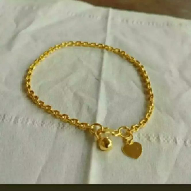 COD GELANG RANTAI MEDAN TERBARU TITANIUM ASLI,ANTI,KARAT,ANTI,LUNTUR.