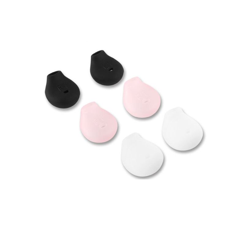 btsg 10pcs/lot Soft Silicone Ear Pads Eartips For S-ony WI-SP500 For S amsung S7 S6 Edge 9200 level u In-ear Headphones