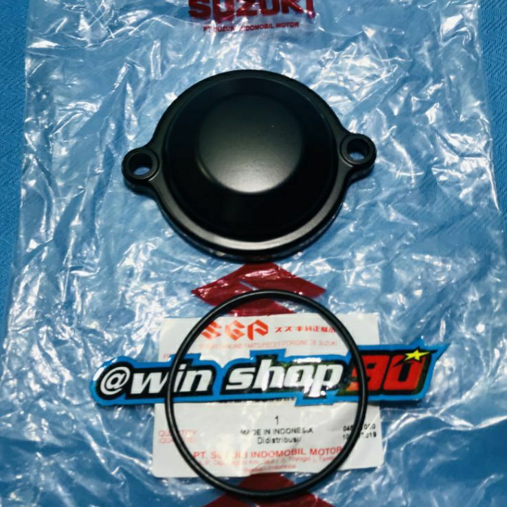 Tutup Cover Filter Oli Oil Cap Black Satria FU FI Injeksi GSX 150 Bandit Gixxer Original SGP