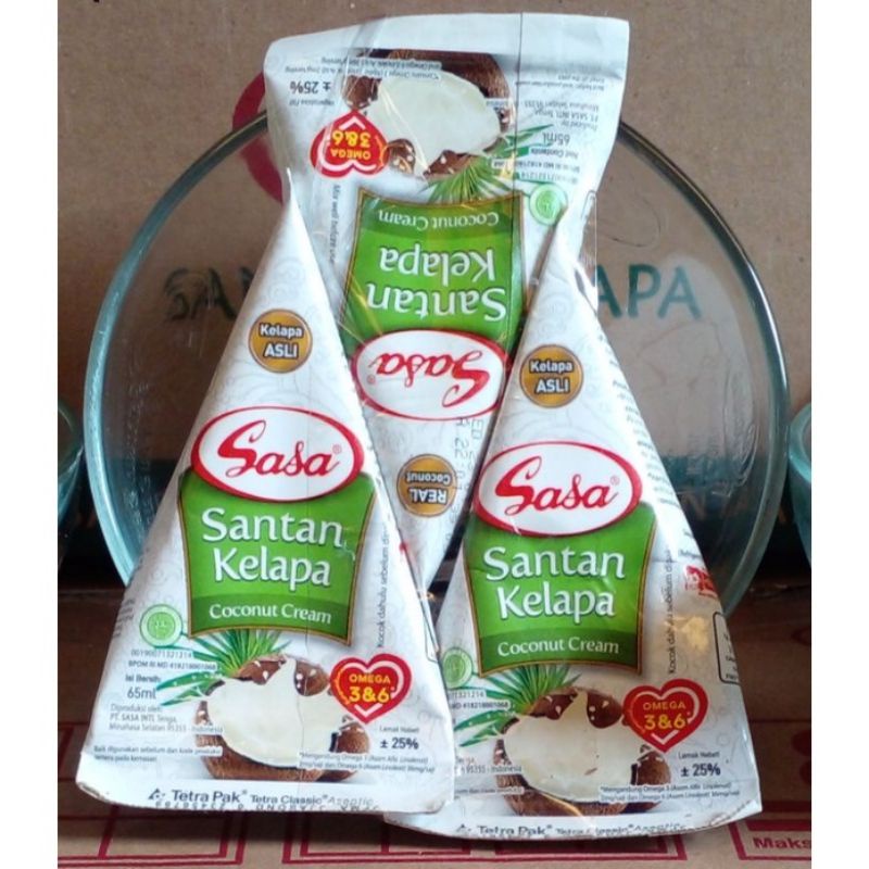 

sasa santan 3pcs