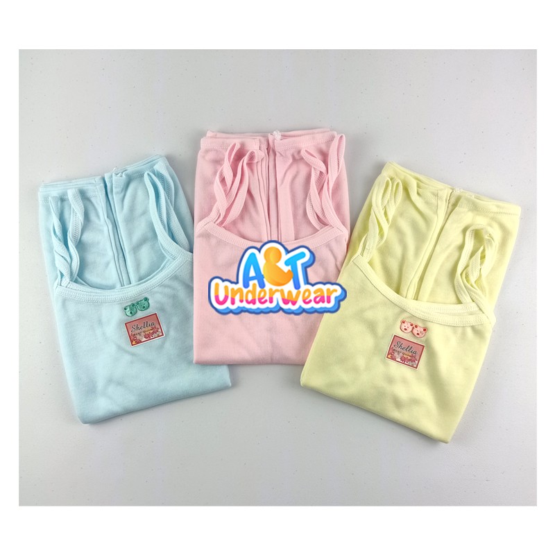 AT257-6 PICIS kaos singlet wanita Remaja Shelia/tengtop Remaja tali kecil