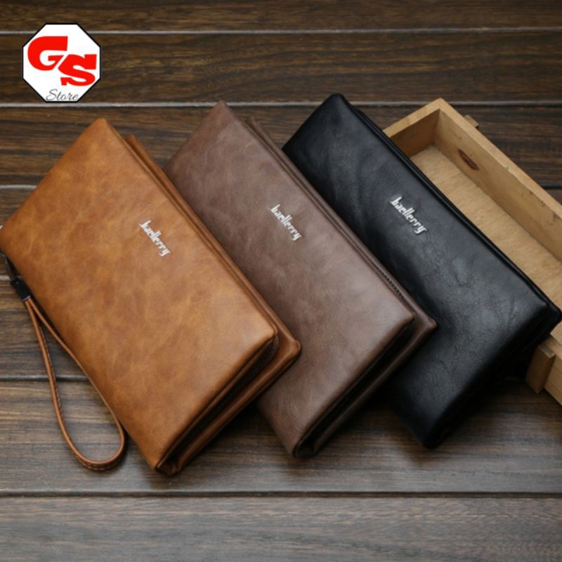 DOMPET PANJANG TEBAL/ DOMPET KULIT PRIA WANITA/ LEATHER WALLET BAELLERRY