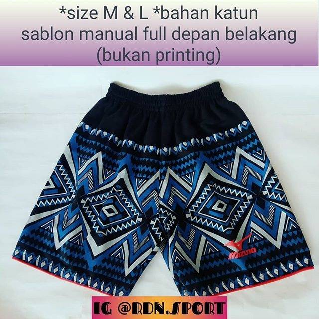 Gambar Celana Volly Printing - Koleksi Rina