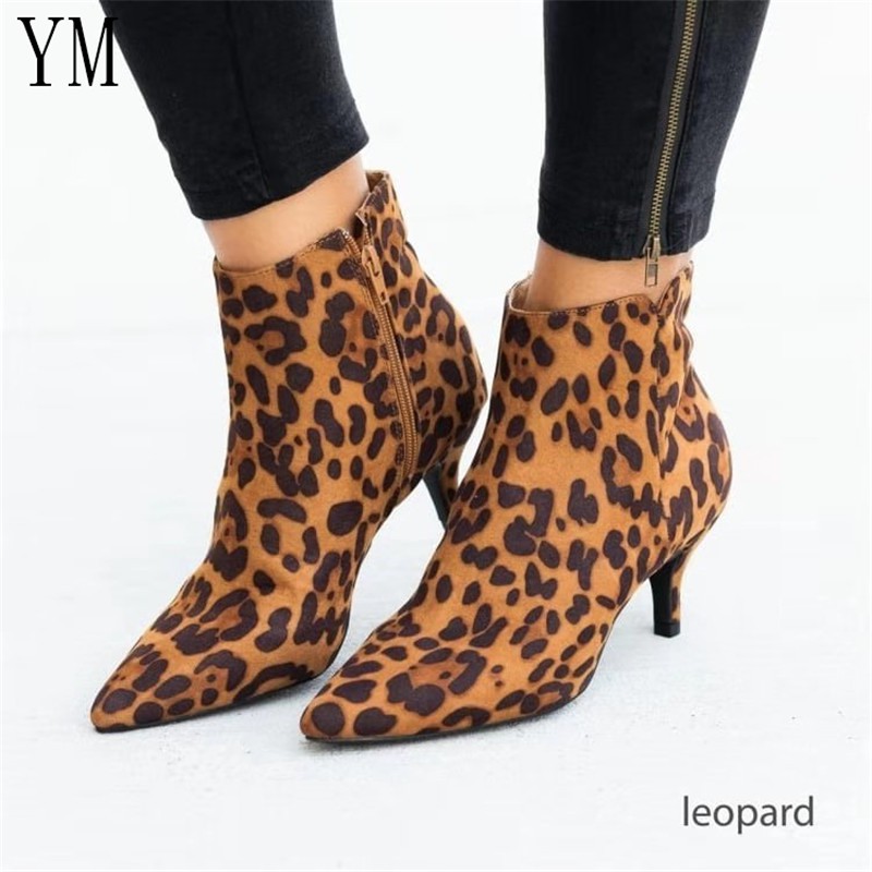 womens cheetah print boots