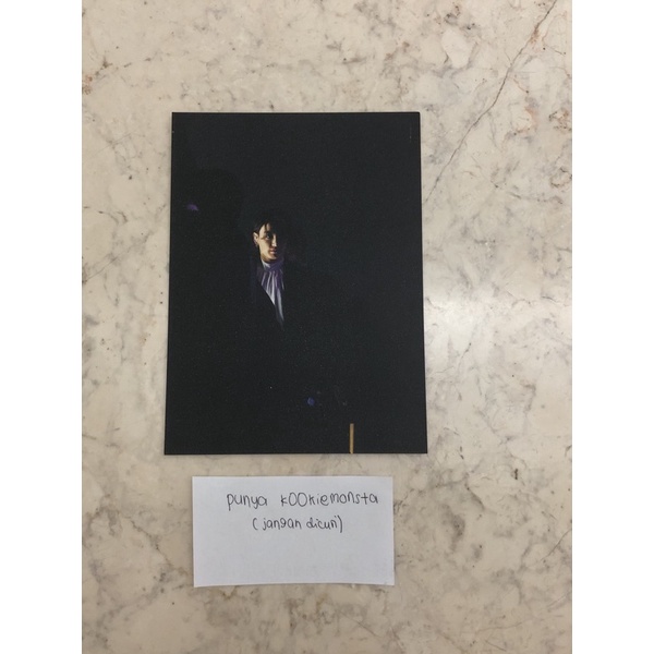 The fact photobook postcard JK