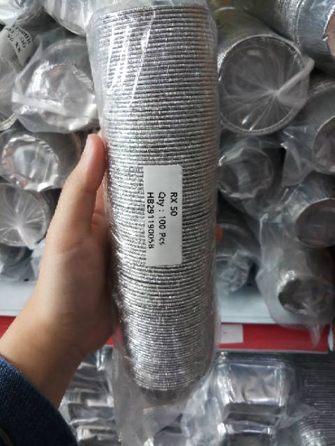 Alumunium Foil Rx 50 isi 100pcs