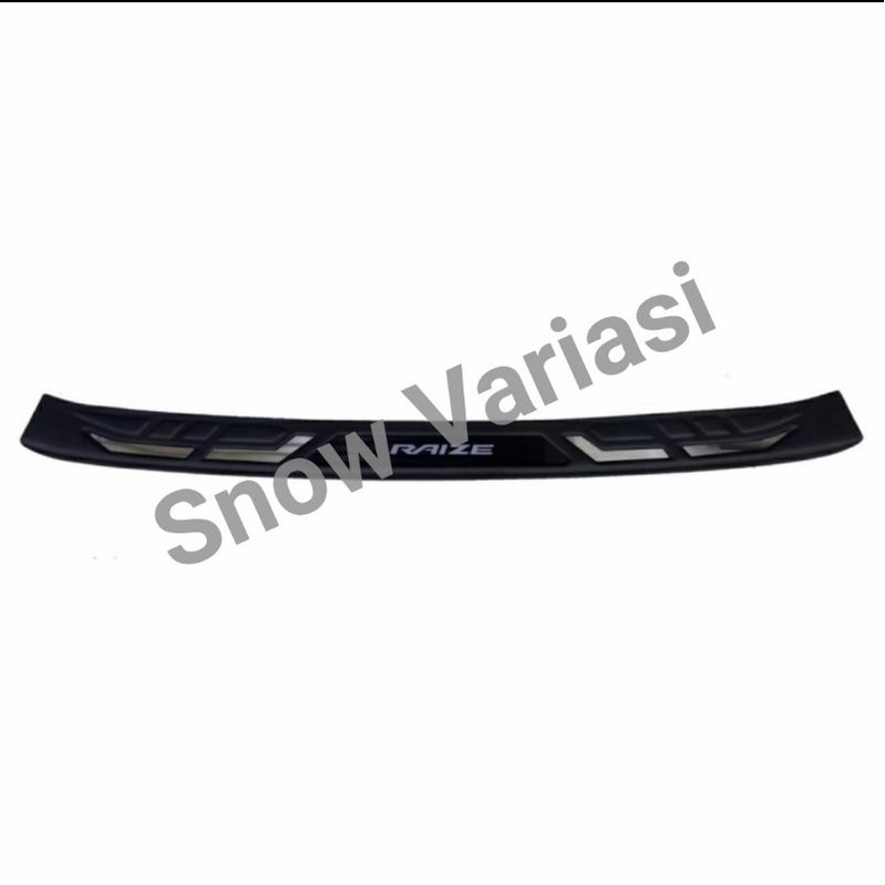 Sill Plate Sillplate Belakang Rear Scuff Plate RAIZE Exclusive Deluxe Kombi Chrome