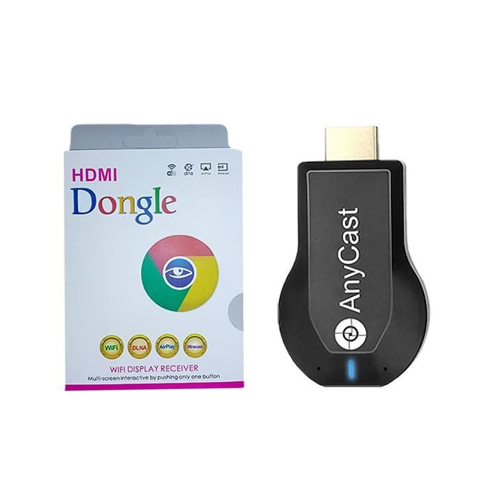PERALATAN TV  DONGLE ANYCAST pengubung WIFI receiver smart tv nonton youtube
