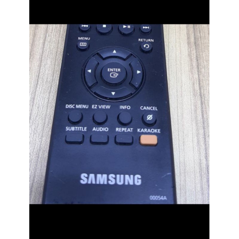 REMOTE REMOT DVD SAMSUNG KAROKE 00054A ORIGINAL ASLI