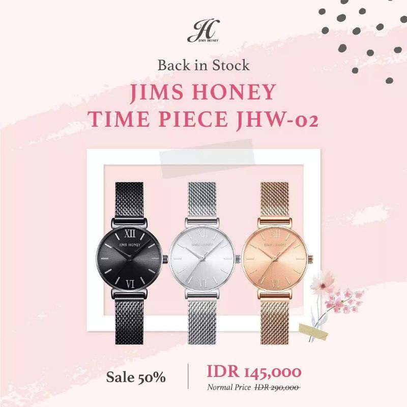 JAM TANGAN JIMS HONEY JHW 02