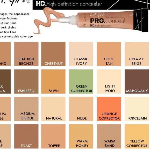 ◌ LA GIRL HD Pro Concealer - Corrector ✥