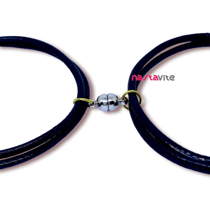 Gelang Couple Pasangan Magnet Pacar Sahabat Bestie Hitam Murah