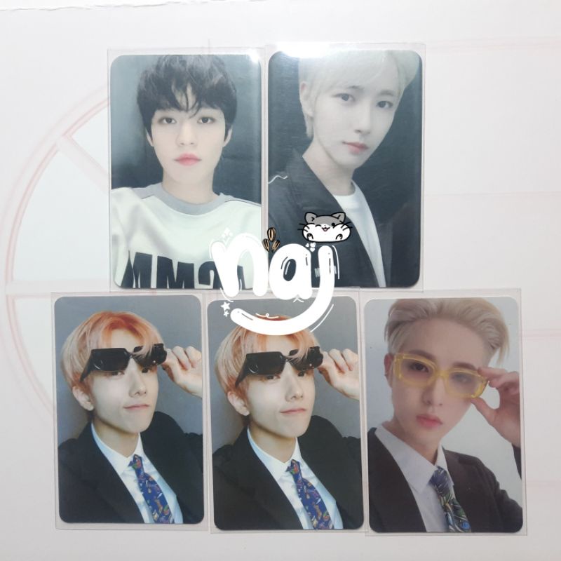 fcmm agent chenle renjun jisung photocard pc official nct