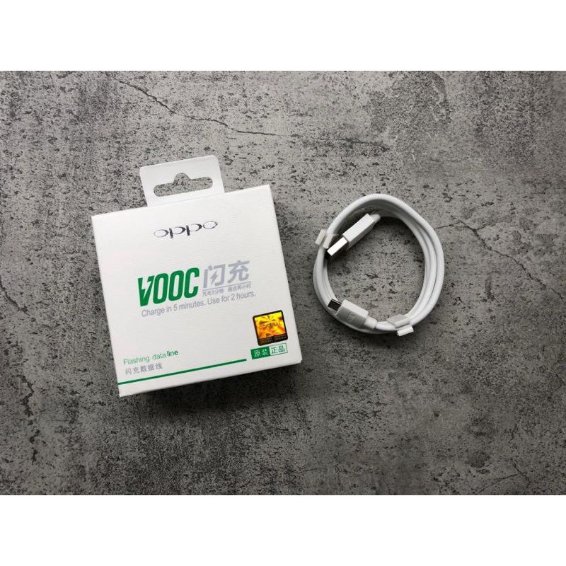 Kabel data ori asli oppo F9 vooc micro fast charging
