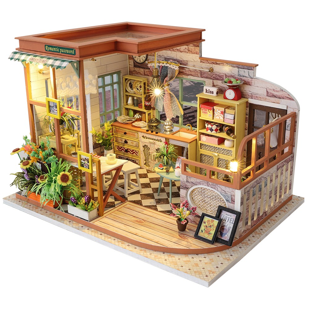 unfinished doll houses
