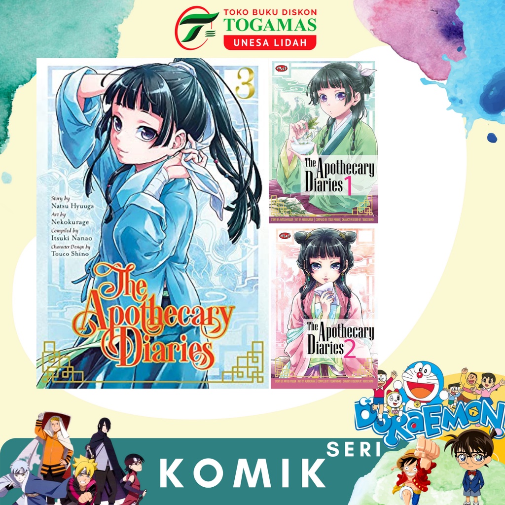 PRE-ORDER THE APOTHECARY DIARIES 01, 02, 03, 04, 05, 06, 07, 09 KARYA NATSU HYUUGA / NEKOKURAGE