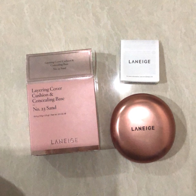 PRELOVED LANEIGE LAYERING CUSHION & CONCEALING BASE