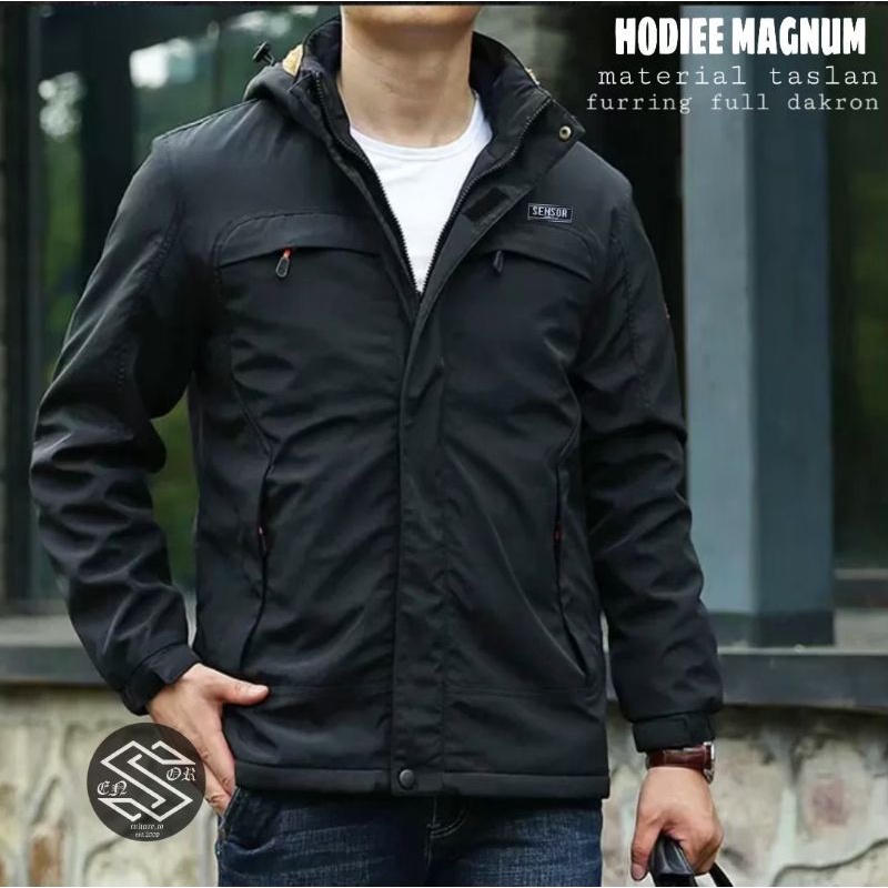 Jaket Hoodie Magnum Pria terbaru/Jaket parasut pria/jaket anti angin pria