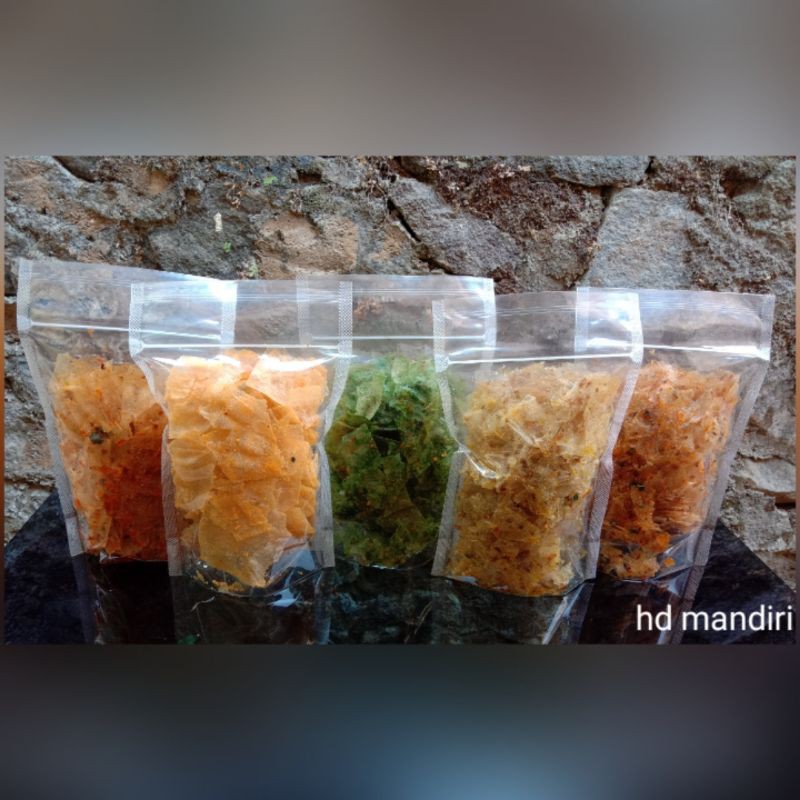 

KERIPIK KACA/CEMILAN KHAS BANDUNG/ KEMASAN 200 gram