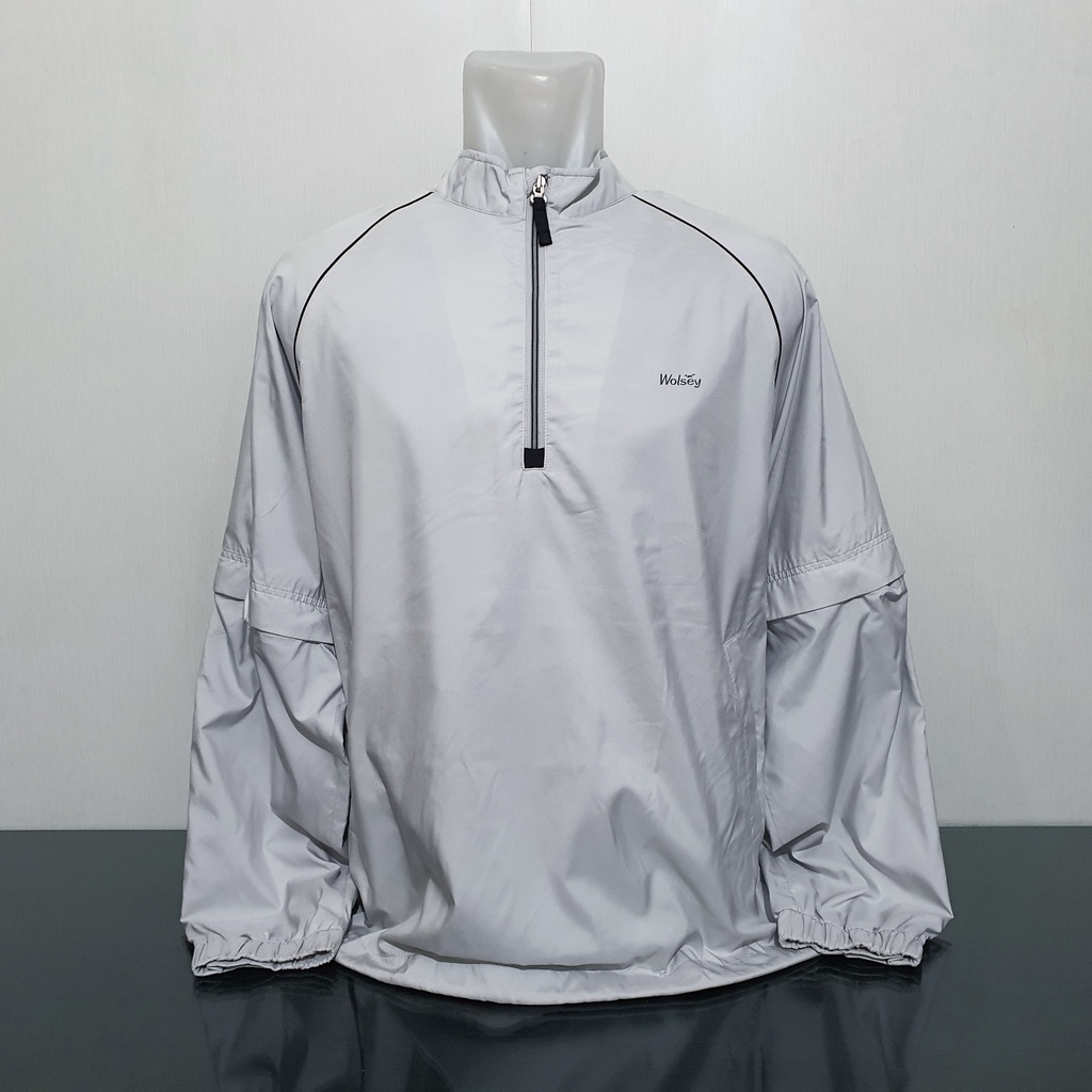 Jaket Track Olahraga WOLSEY - Size XXL - Lebar Dada 61 cm - Original 100%