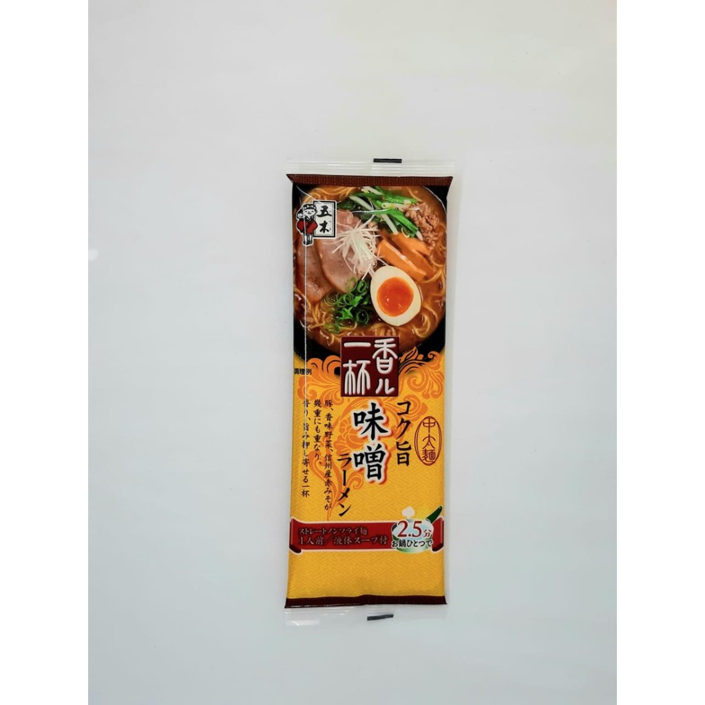 

Itsuki Rich Red Miso Ramen. Ramen Miso dry 130g [1 Porsi] non halal