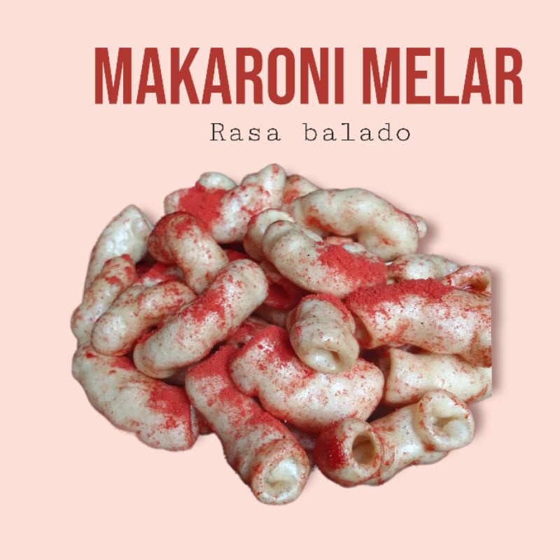 

PROMO HARGA TERMURAH MAKARONI MELAR 1KG RASA BALADO