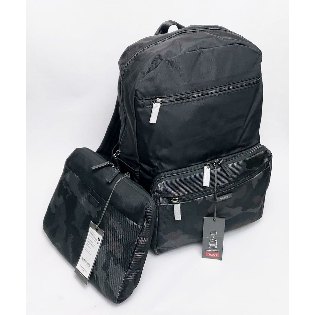 Tumi packable Backpack Nylon. Black Armi