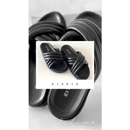 Sandal slip on wanita | SIGRID by estimo.look | sandal wanita sandal cewek-2