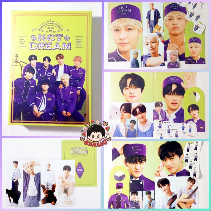 READY STOCK SEASON GREETING NCT Dream Benefit 11st Sg 2022 Jaemin Haechan Mark Renjun Chenle