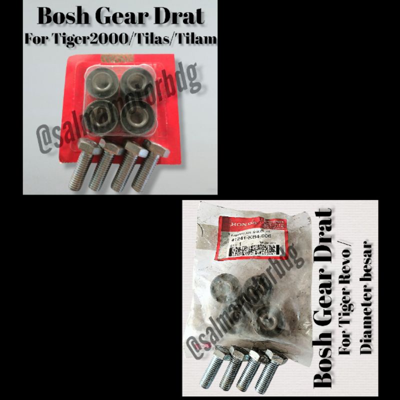 BOSH BOS GEAR GIR DRAT TIGER LAMA LAWAS 2000 REVO MEGAPRO ORIGINAL AHM