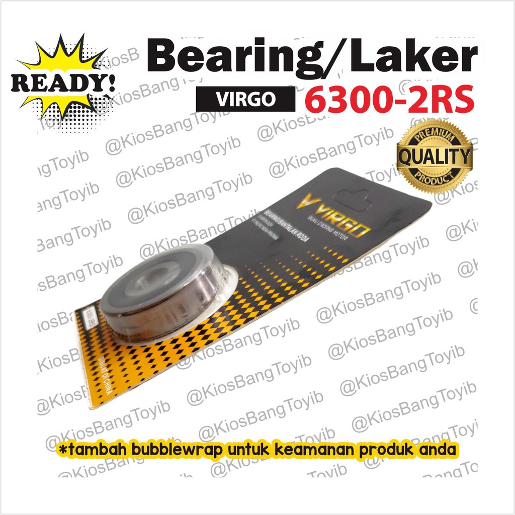 Bearing Laker 6300 ★VIRGO★ As Roda Depan Mio Jupiter Vega Shogun Smash