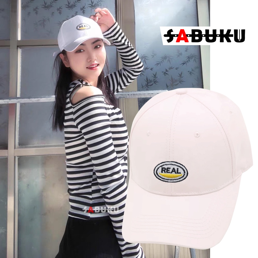 Topi Baseball Pria Wanita Dewasa Bordir REAL Forever Premium Terbaru New York Pria Wanita Dewasa -237