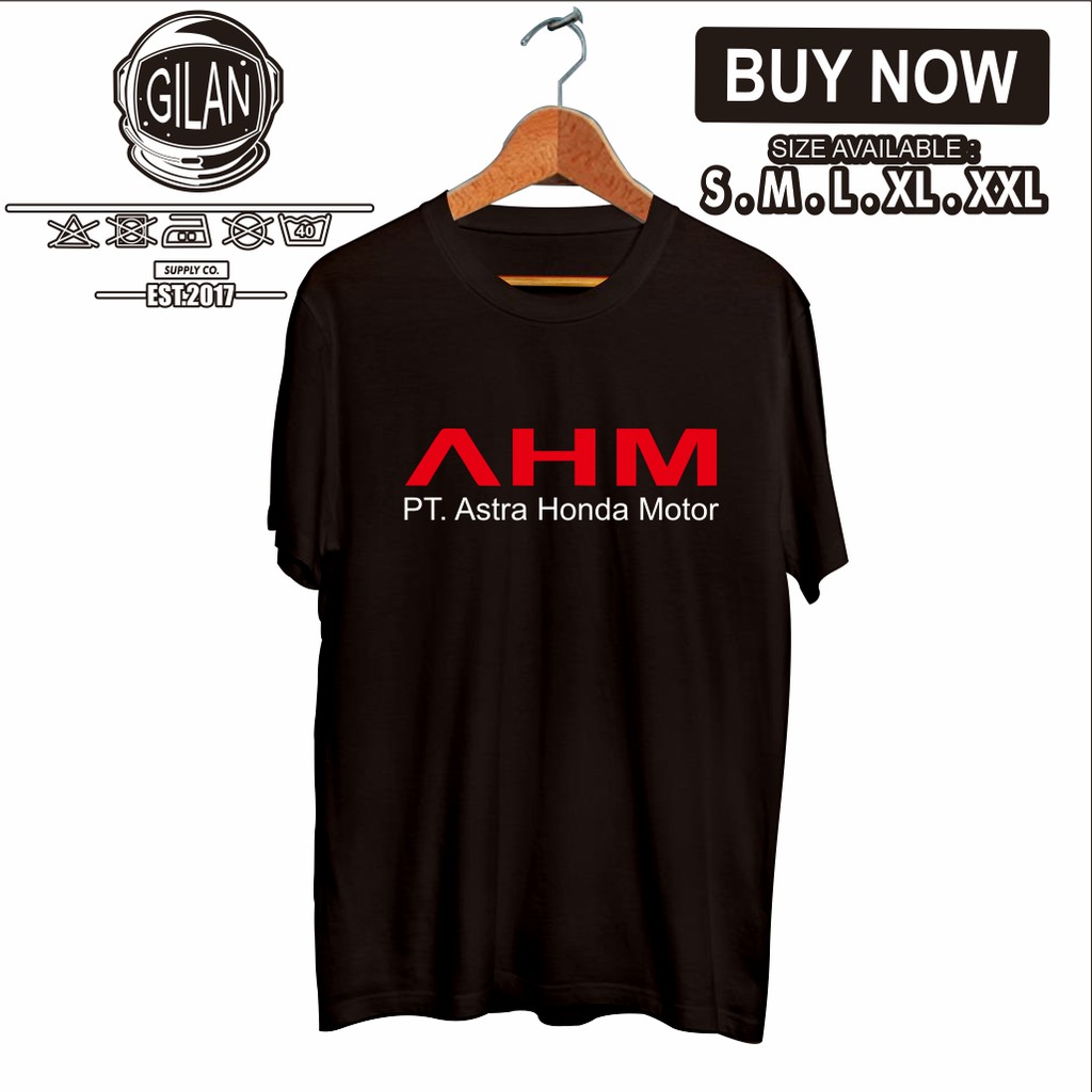 Kaos Baju PT. AHM Astra Honda Motor Racing Otomotif