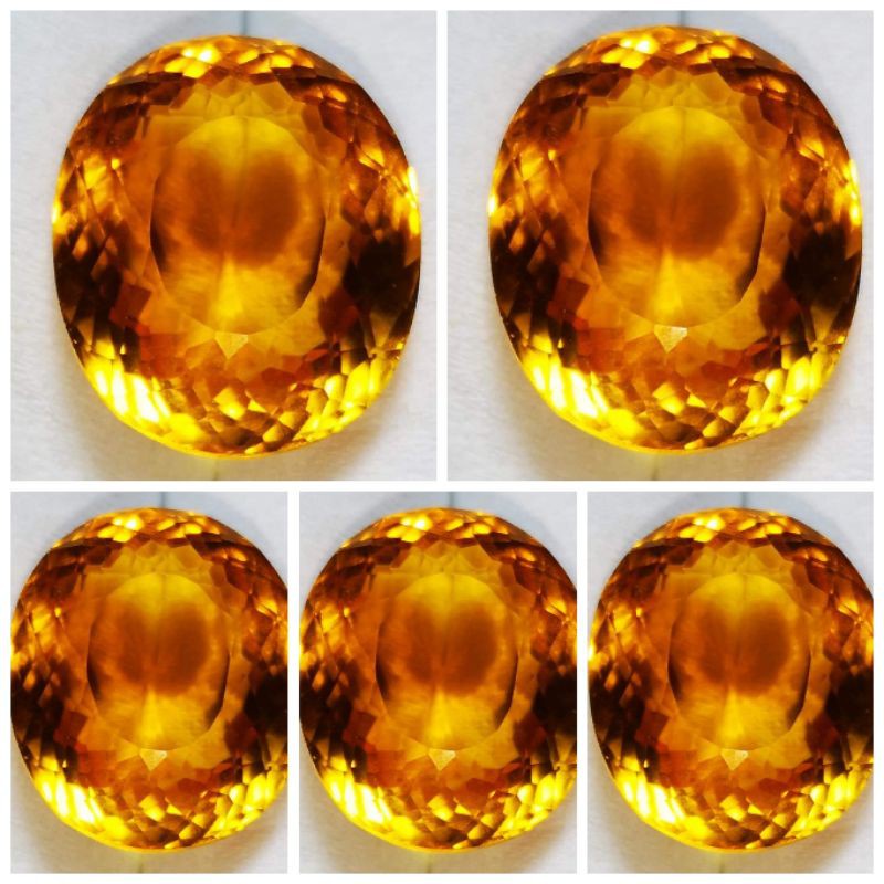 NATURAL PERMATA YELLOW CITRINE QUARTZ LUSTER JUMBO