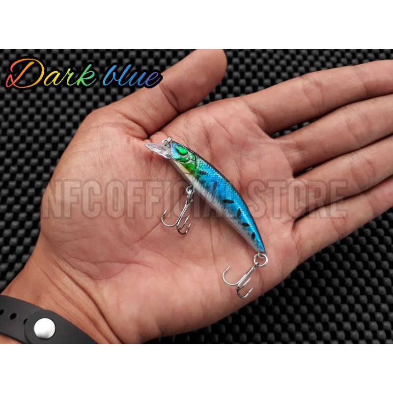 Minnow sinking 4,5gr / 6cm, Umpan casting dengan action KILLER