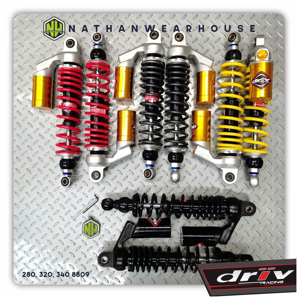 Shockbreaker Shock Absorber Bebek TABUNG 280 320 340 rx king supra gl pro max win Driv 8809