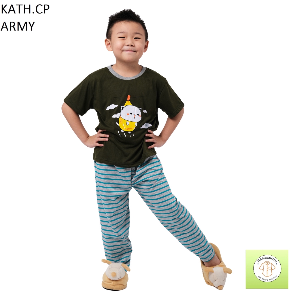 Hanamichi KATH.CP Baju Tidur Anak Lengan Pendek