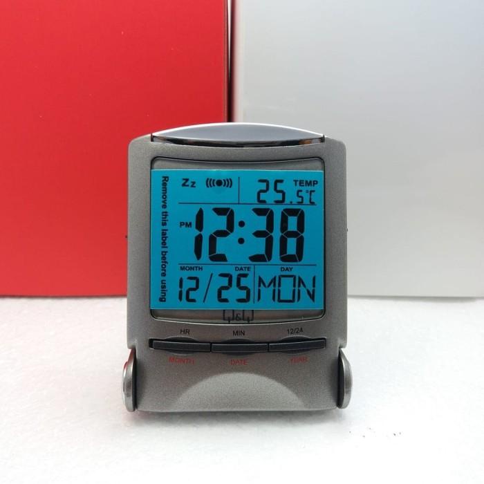 JAM MEJA, JAM MOBIL Q&Q DC12-581 DIGITAL ORIGINAL