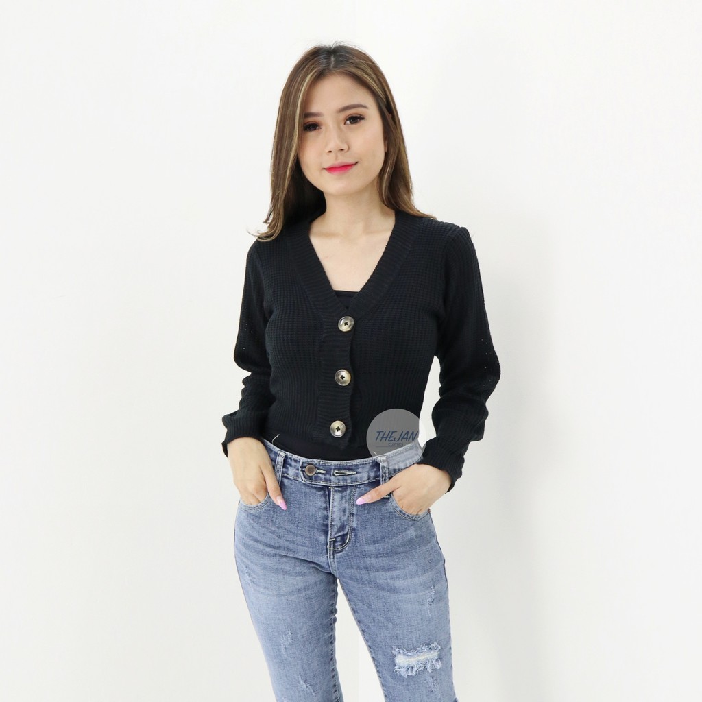 Elena cardi rajut -Thejanclothes