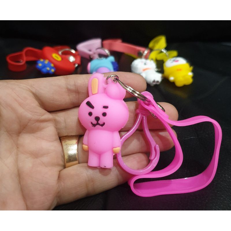 KPOP KEY CHAIN BTS ARMY CUTE CARTOON BT21 BANGTAN