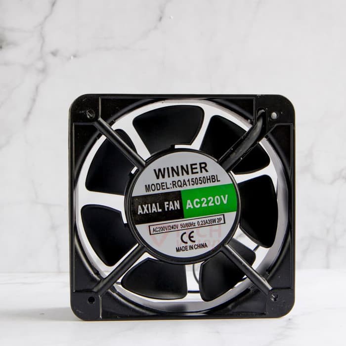 Cooling Fan AC 15cm x 15 cm 220V (Kipas Pendingin 220 Volt)