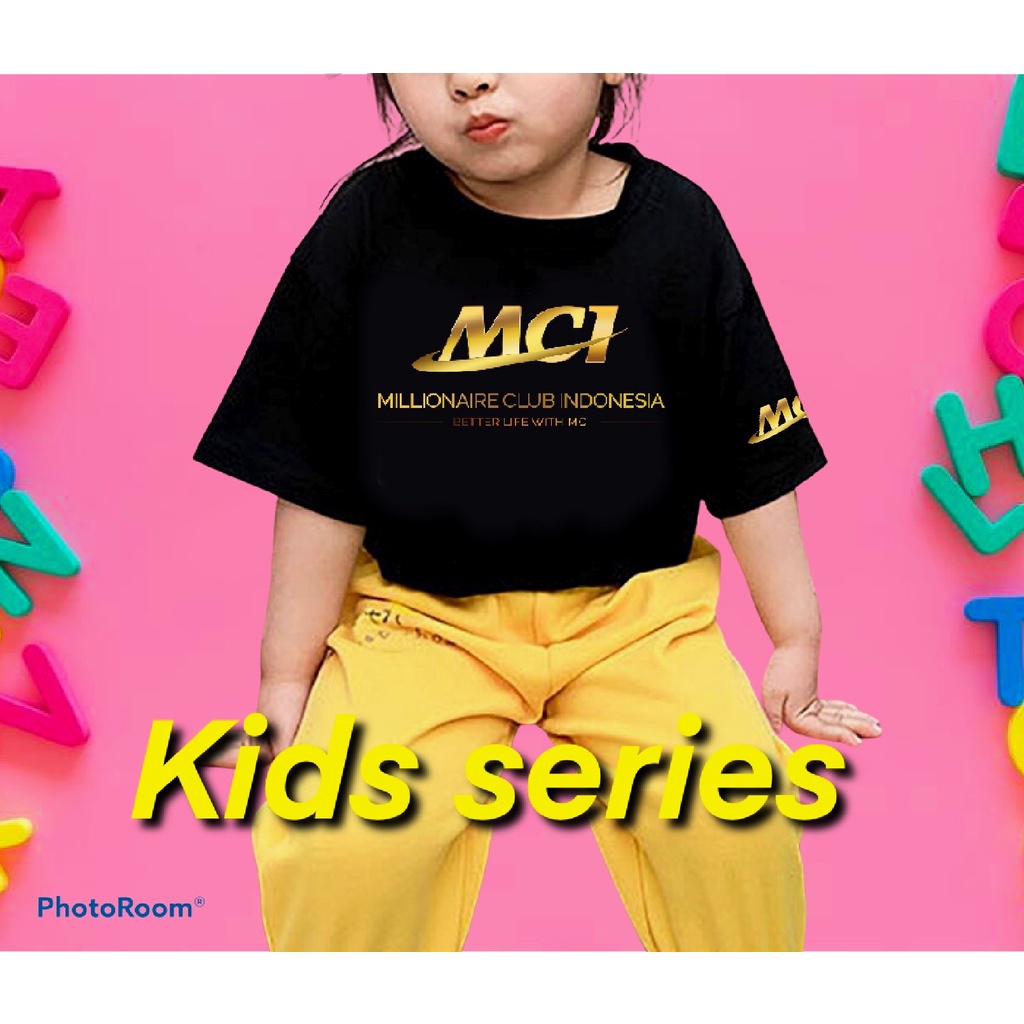 Kaos Milioner Anak Anak / Kaos Promosi Milioner Anak Anak / Kaos MCI