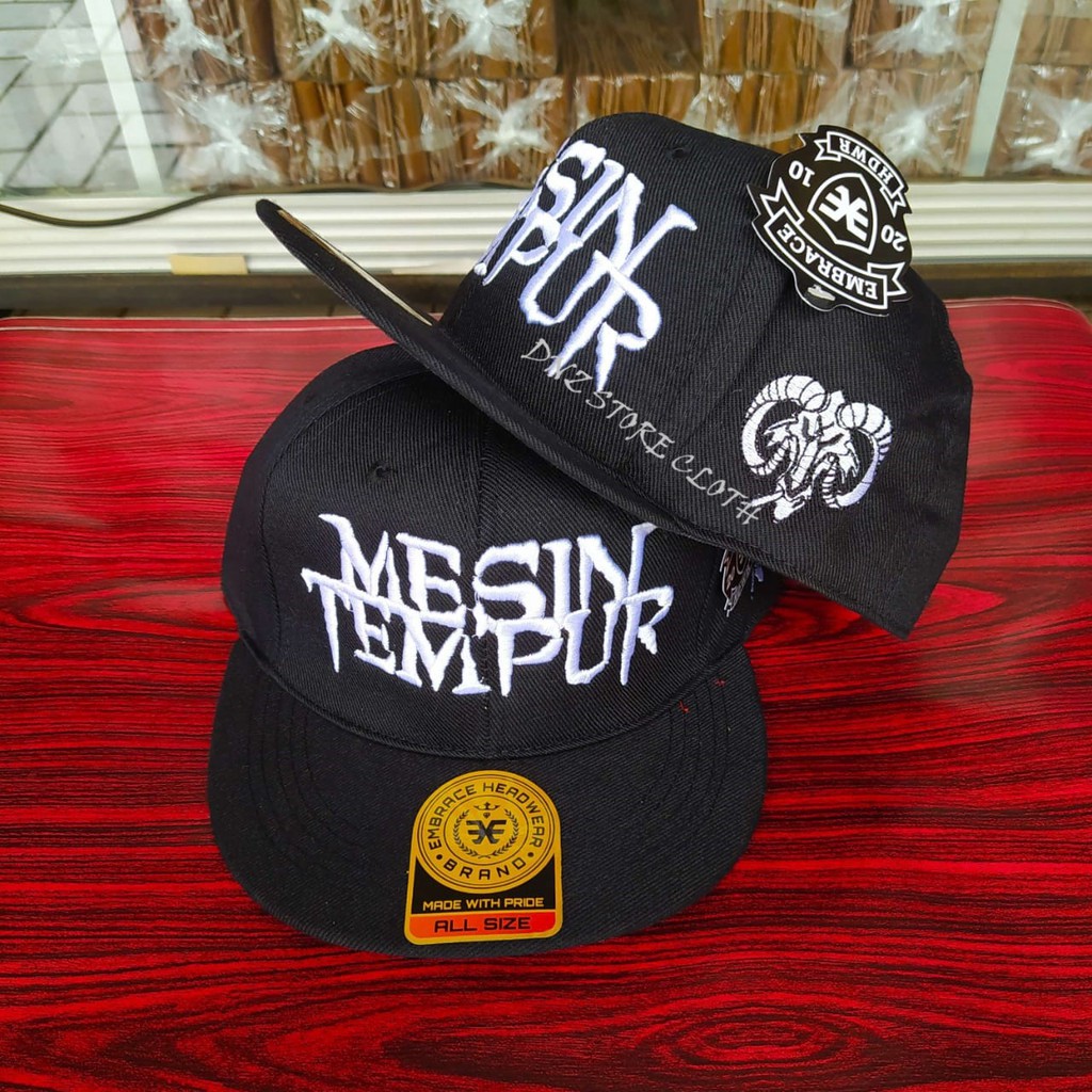 TOPI DISRTO PRIA SNAPBACK BORDIR SNAPBACK HIPHOP SNAPBACK METAL